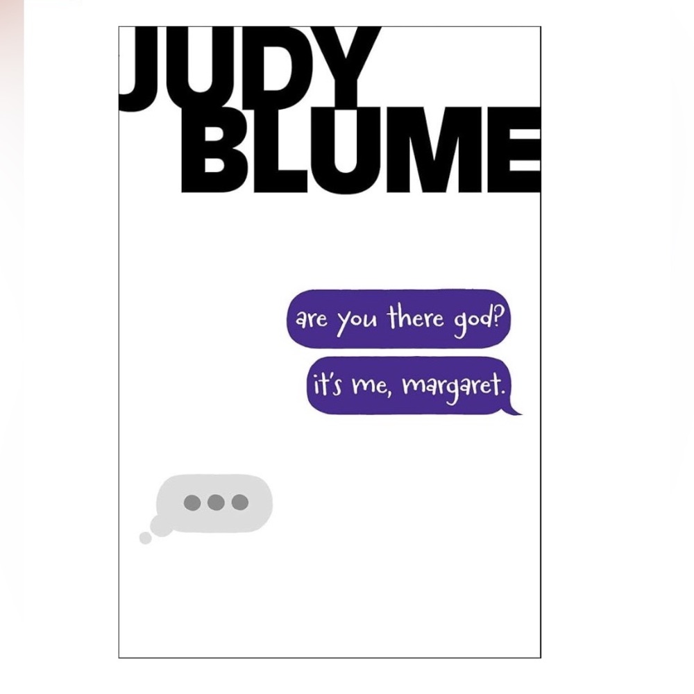 Judy Blume Book - Are You There God? It's Me, Margaret